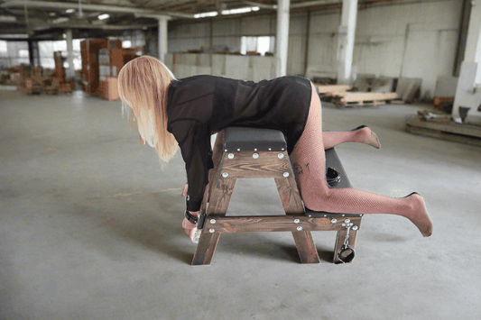 BDSM Wooden Soft Bench - BDSMWoody