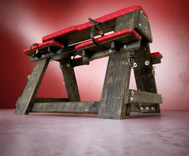 spanking bench, bdsm bench, bondage furniture, punishment pyramid, bdsm stool, sex furniture, fetish furniture, bdsm gear, dungeon furniture, adjustable bdsm bench, spanking furniture, bdsm usa, bdsm germany, bdsm france