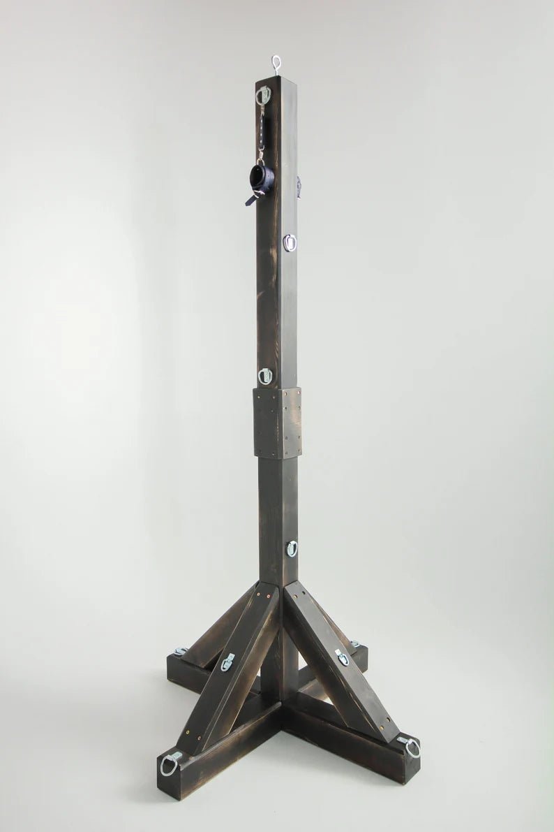 Unique Dungeon Furniture: BDSM Spanking Pole of Shame - BDSMWoody