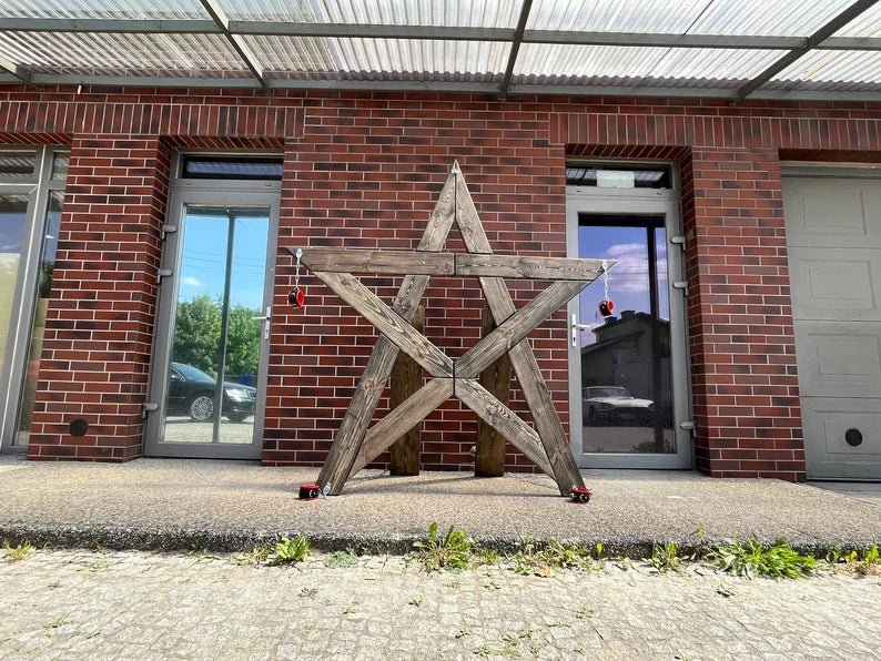 Handcrafted BDSM Wooden Pentagram Furniture for Bondage and Spanking - BDSMWoody