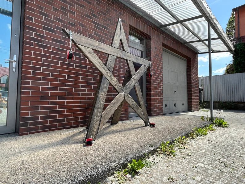 Handcrafted BDSM Wooden Pentagram Furniture for Bondage and Spanking - BDSMWoody