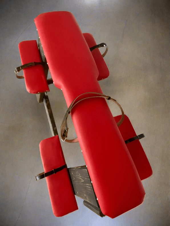 Luxurious Bondage Bench - Handcrafted Sex Dungeon BDSM Furniture - BDSMWoody