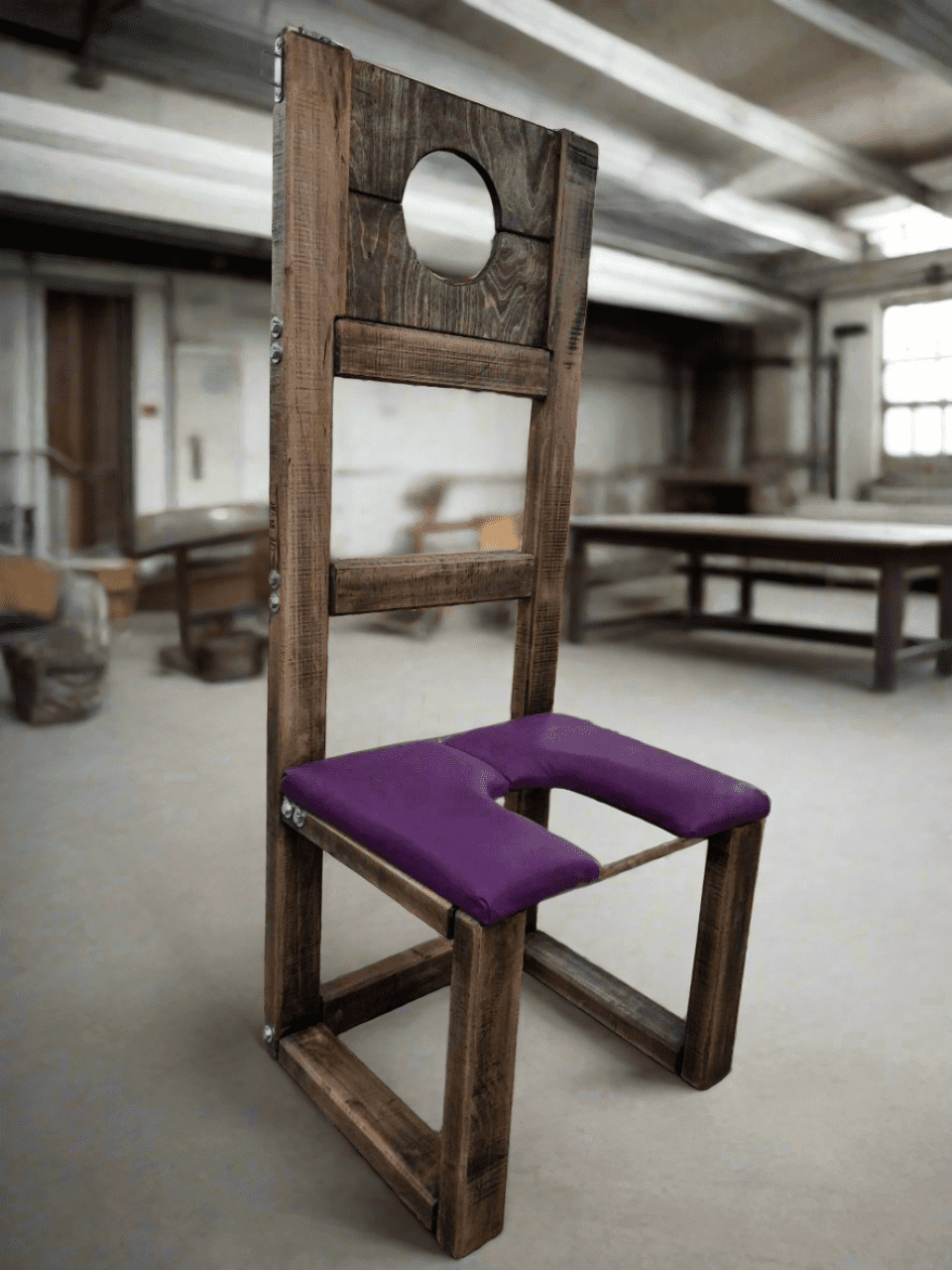 Premium Bondage Chair Set with Adjustable Cuffs - Perfect for BDSM Lovers - BDSMWoody
