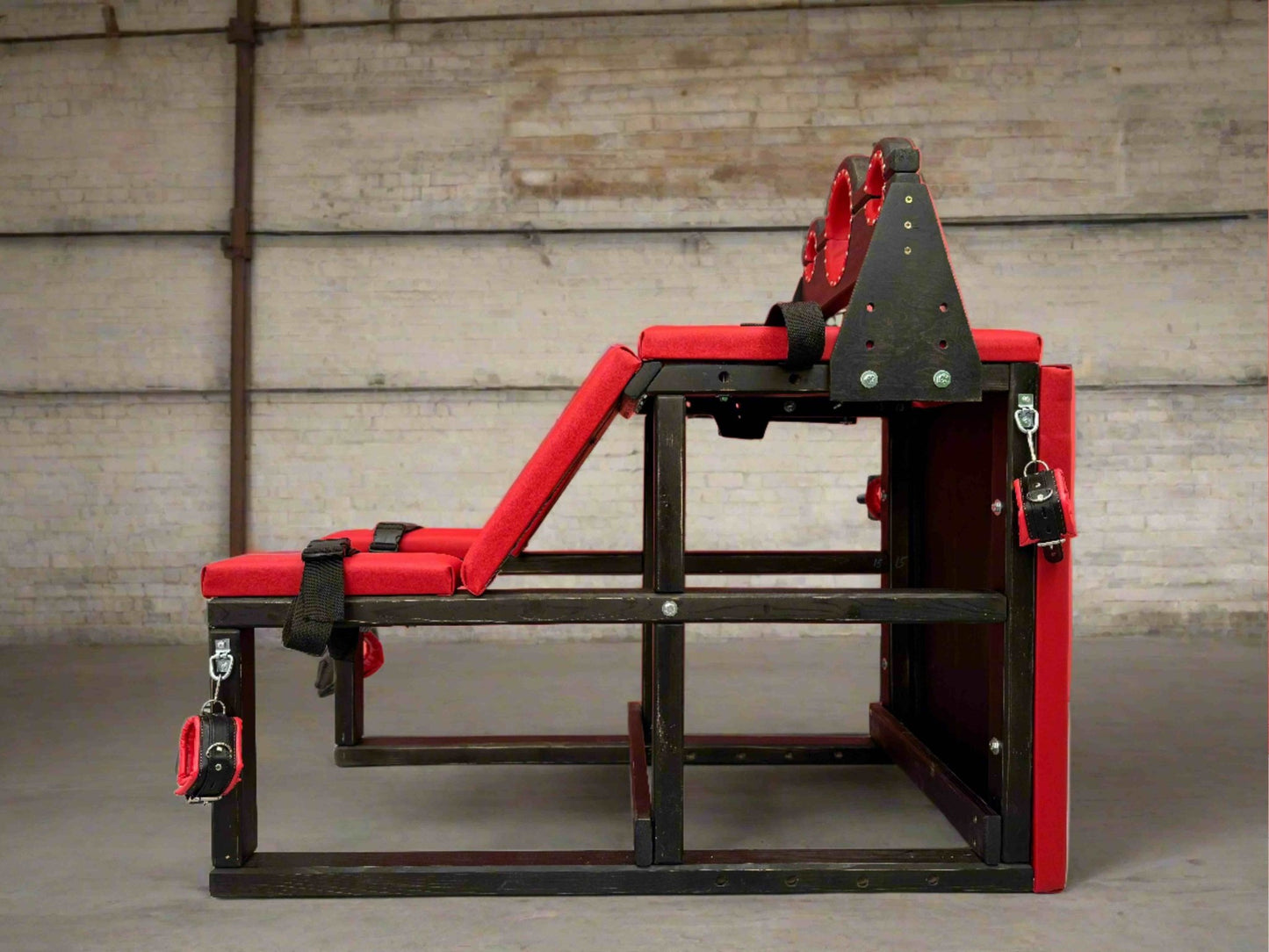 Wooden BDSM Spanking Station - Bondage Bench for Discipline - BDSMWoody