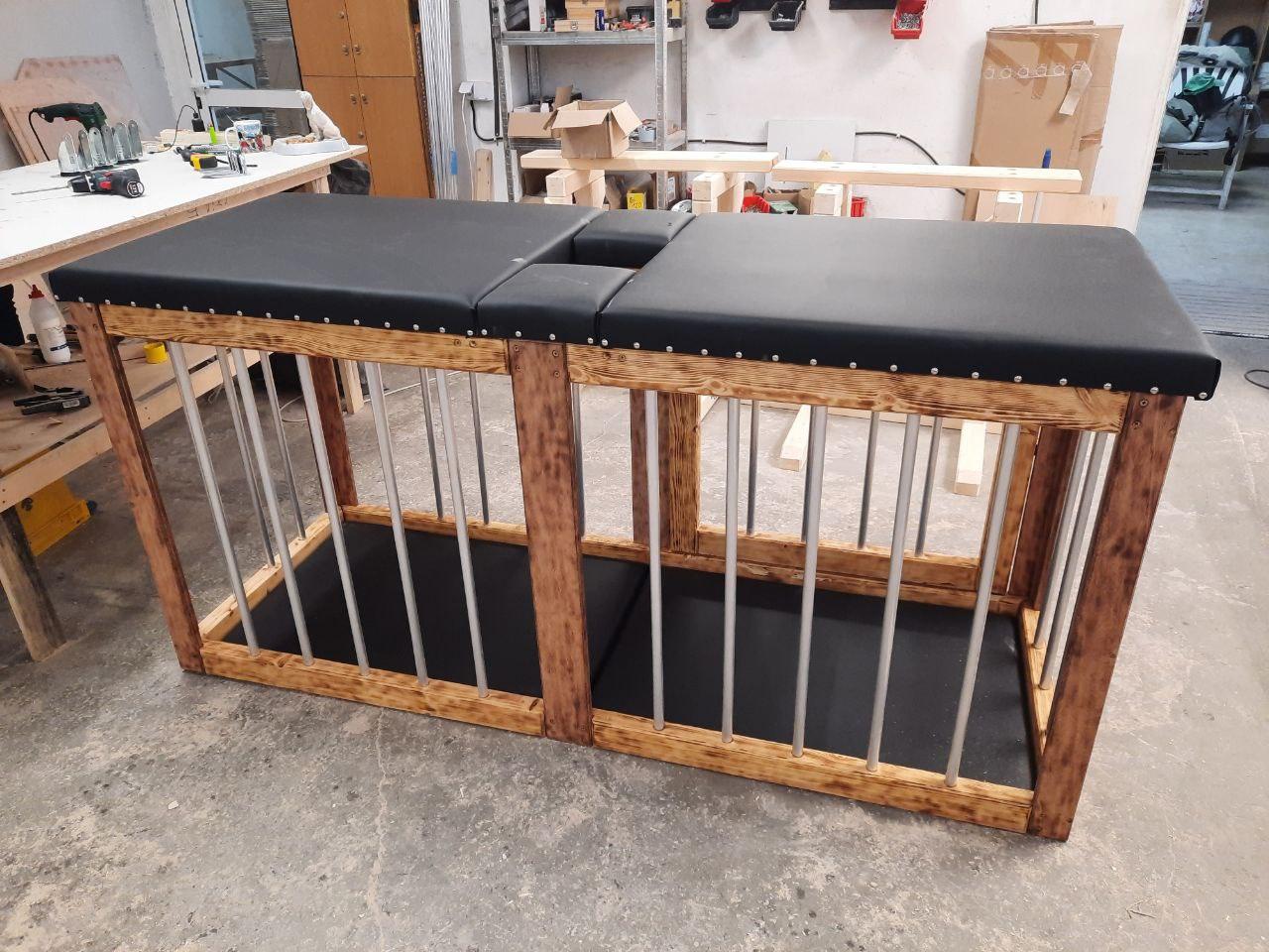 Transform your Bedroom with a 2 - in - 1 Sex Bench and Cage - Unlimited Satisfaction - BDSMWoody