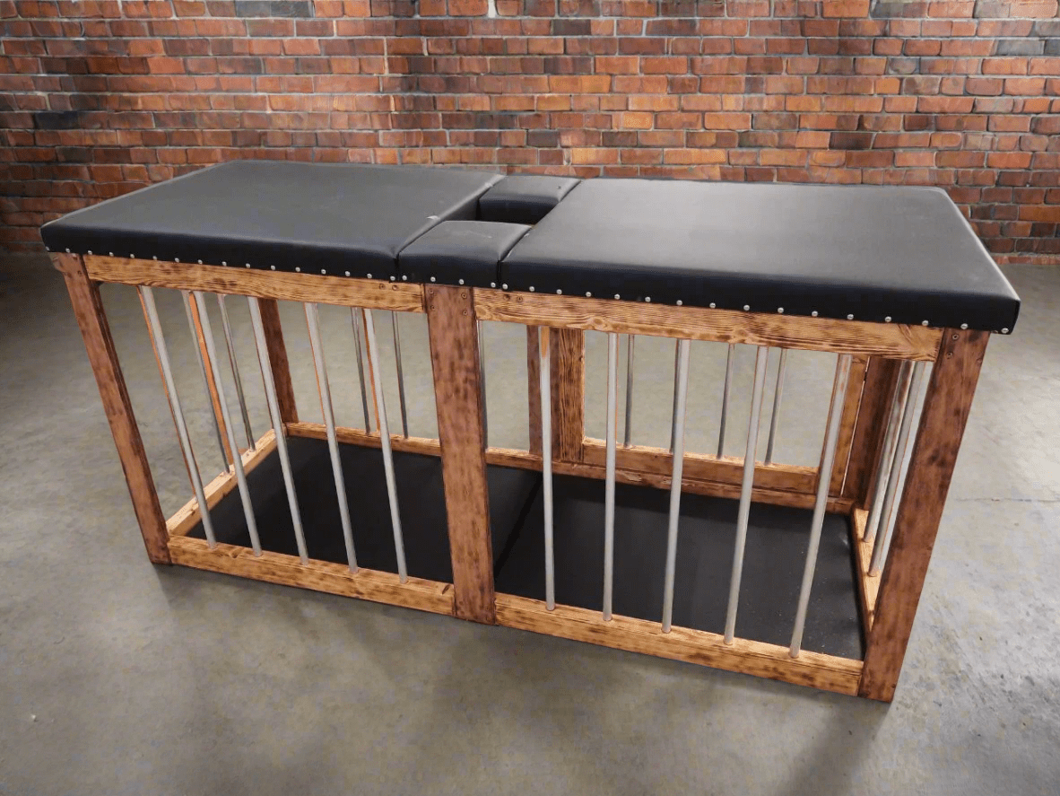 Transform your Bedroom with a 2 - in - 1 Sex Bench and Cage - Unlimited Satisfaction - BDSMWoody