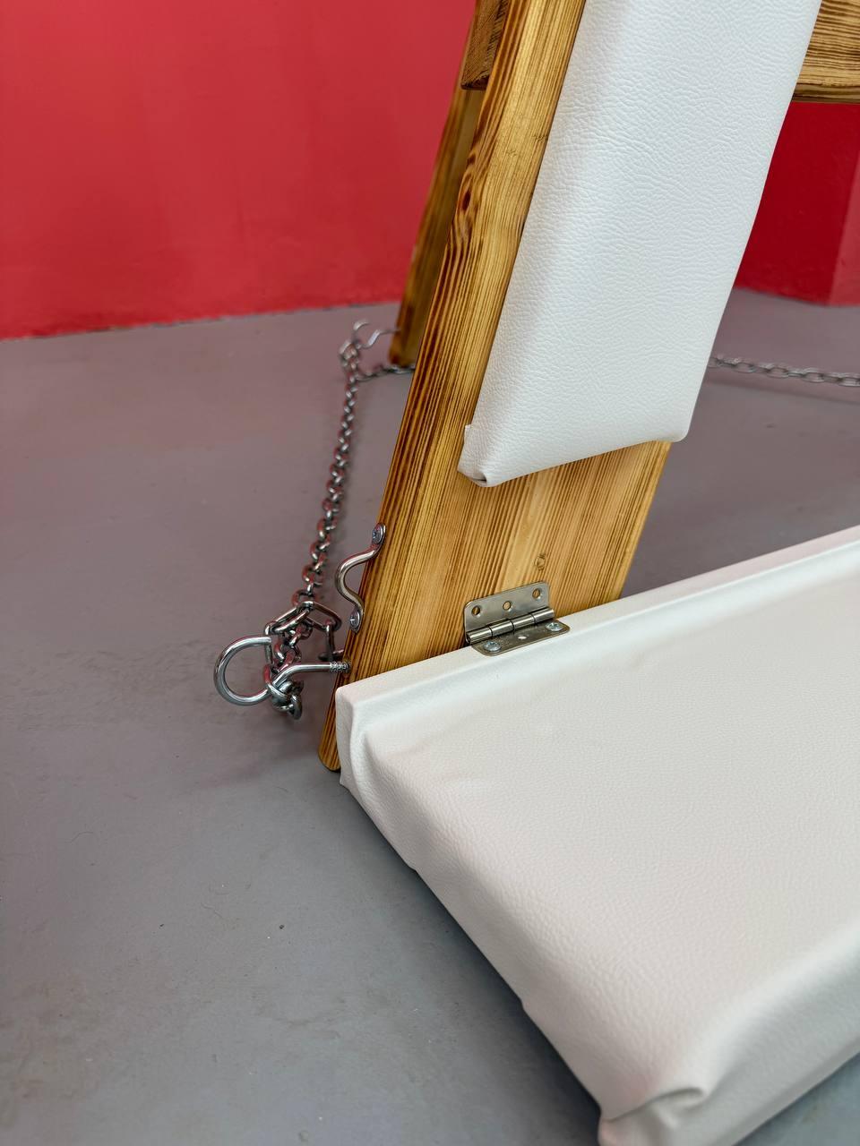 Red Footrest for the BDSM St. Andrews Cross - BDSMWoody