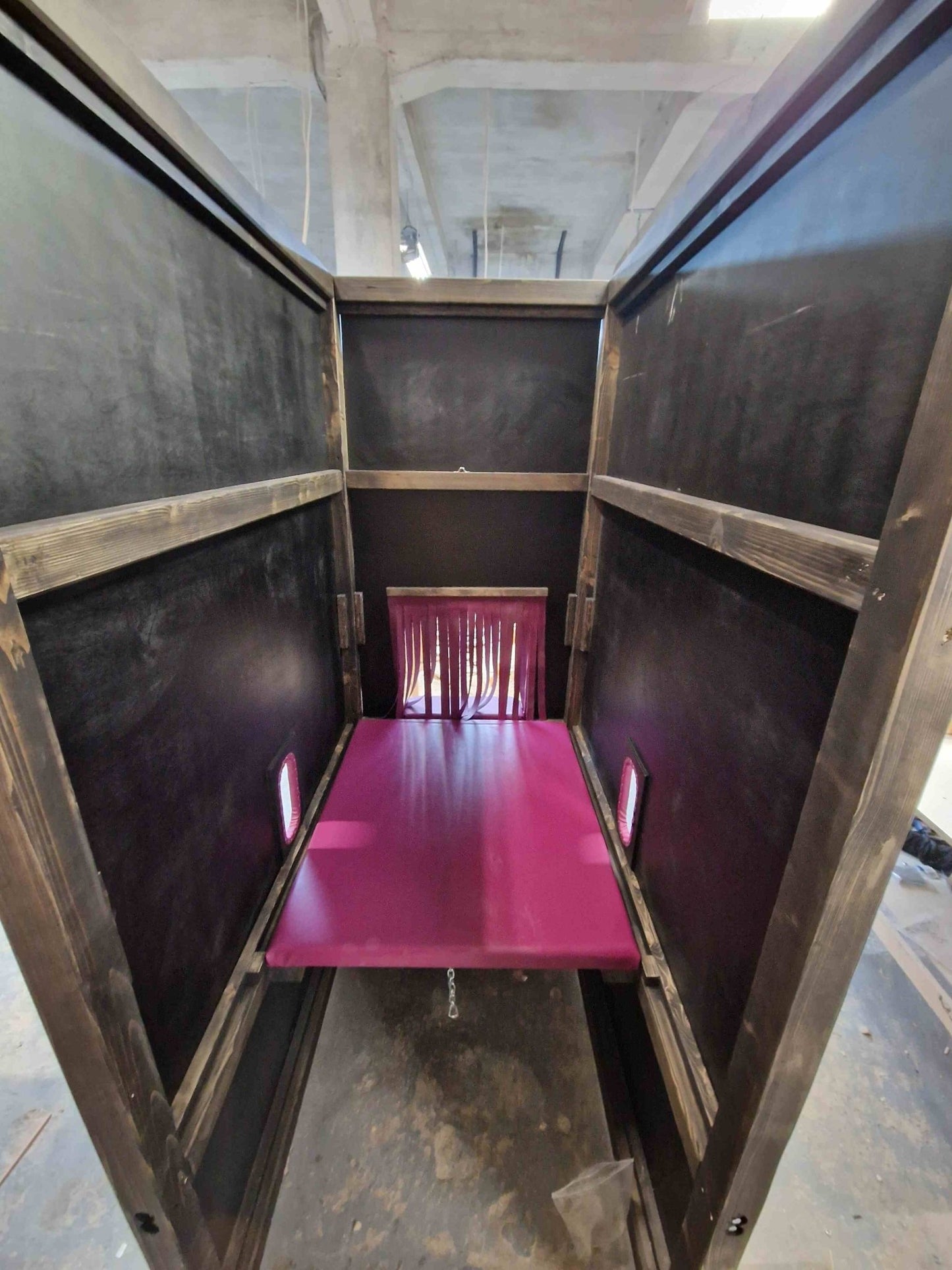 Luxury BDSM Folding Bench & Dungeon Cabin: Your Ultimate Bondage Experience - BDSMWoody