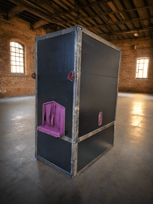 Luxury BDSM Folding Bench & Dungeon Cabin: Your Ultimate Bondage Experience - BDSMWoody