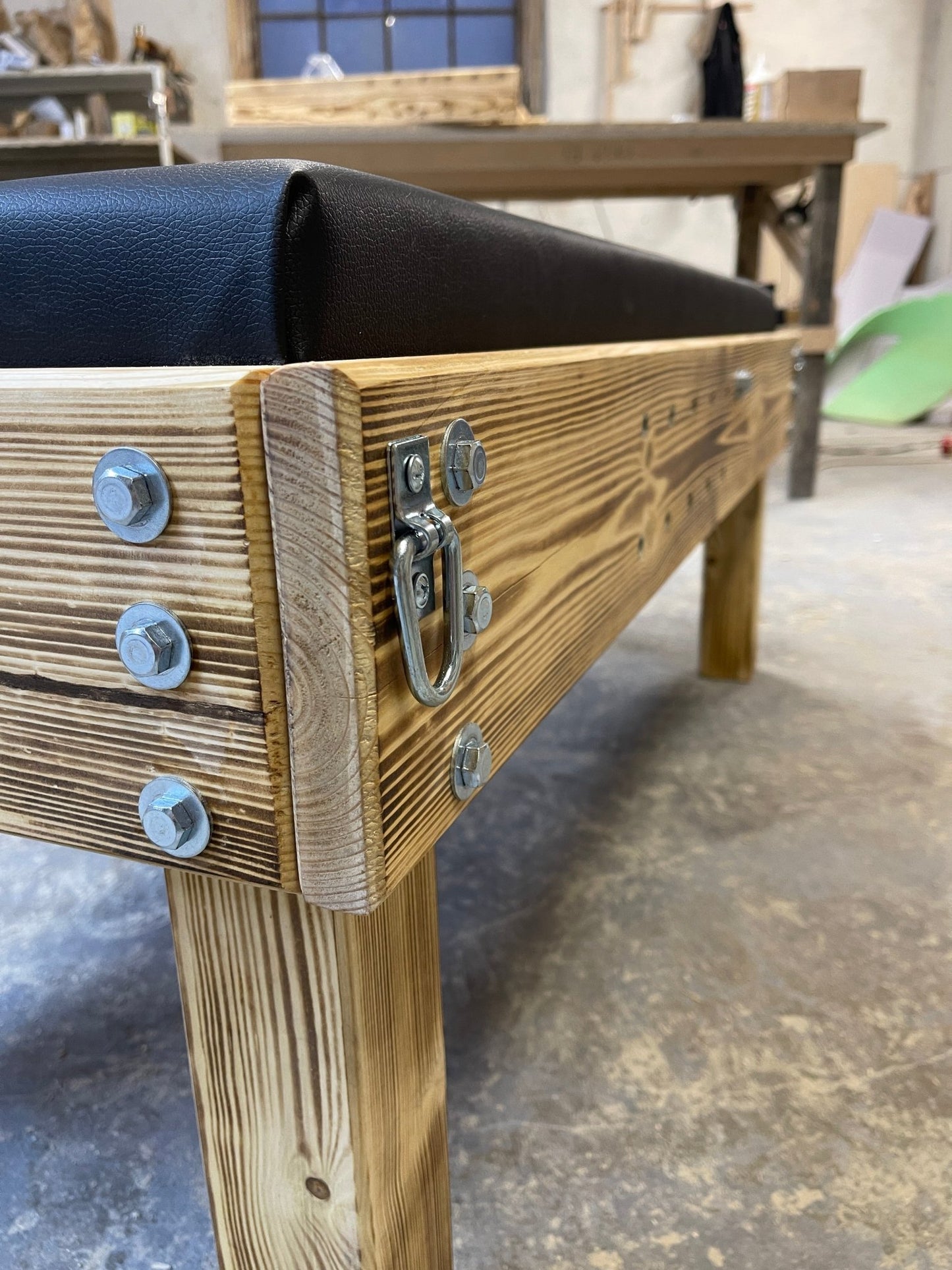 Bondage and fixation Bench that can be hidden - BDSMWoody