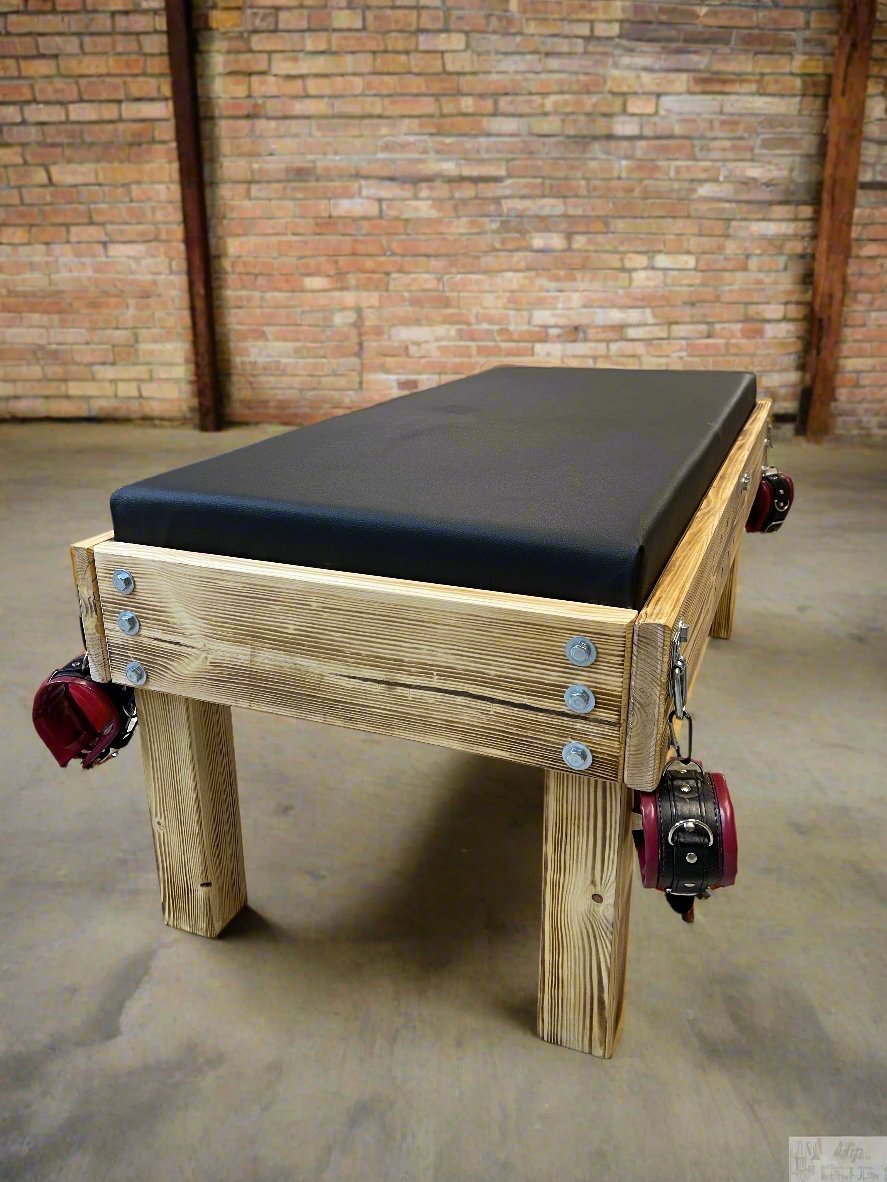 Fixation and Bondage Bench that can be hidden - BDSMWoody