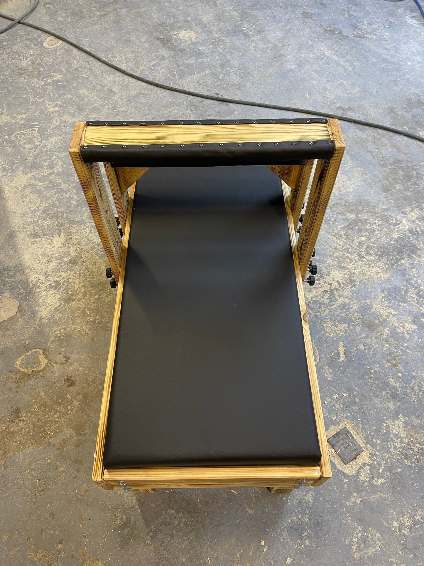 Bondage and fixation Bench that can be hidden - BDSMWoody
