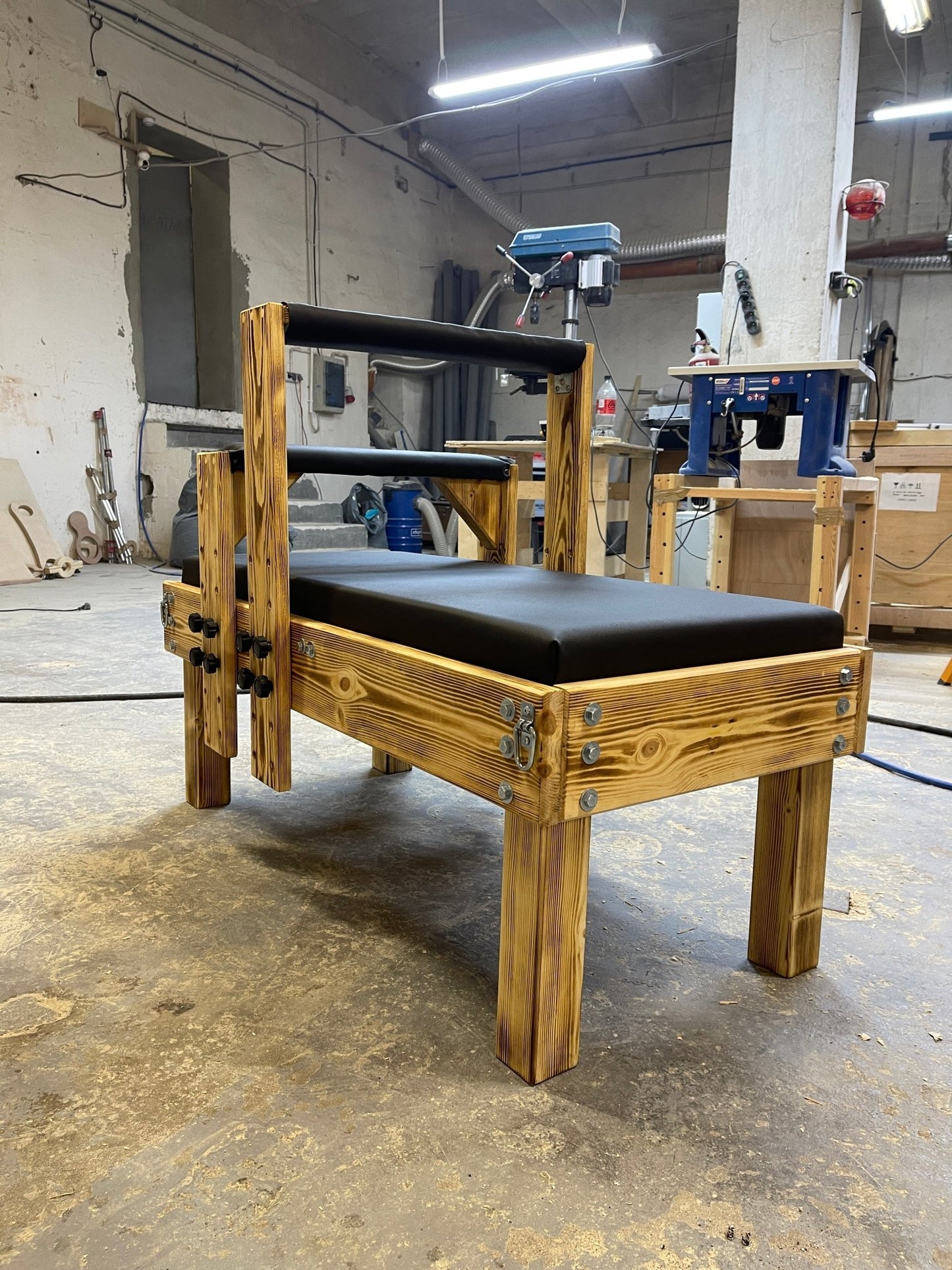 Fixation and Bondage Bench that can be hidden - BDSMWoody
