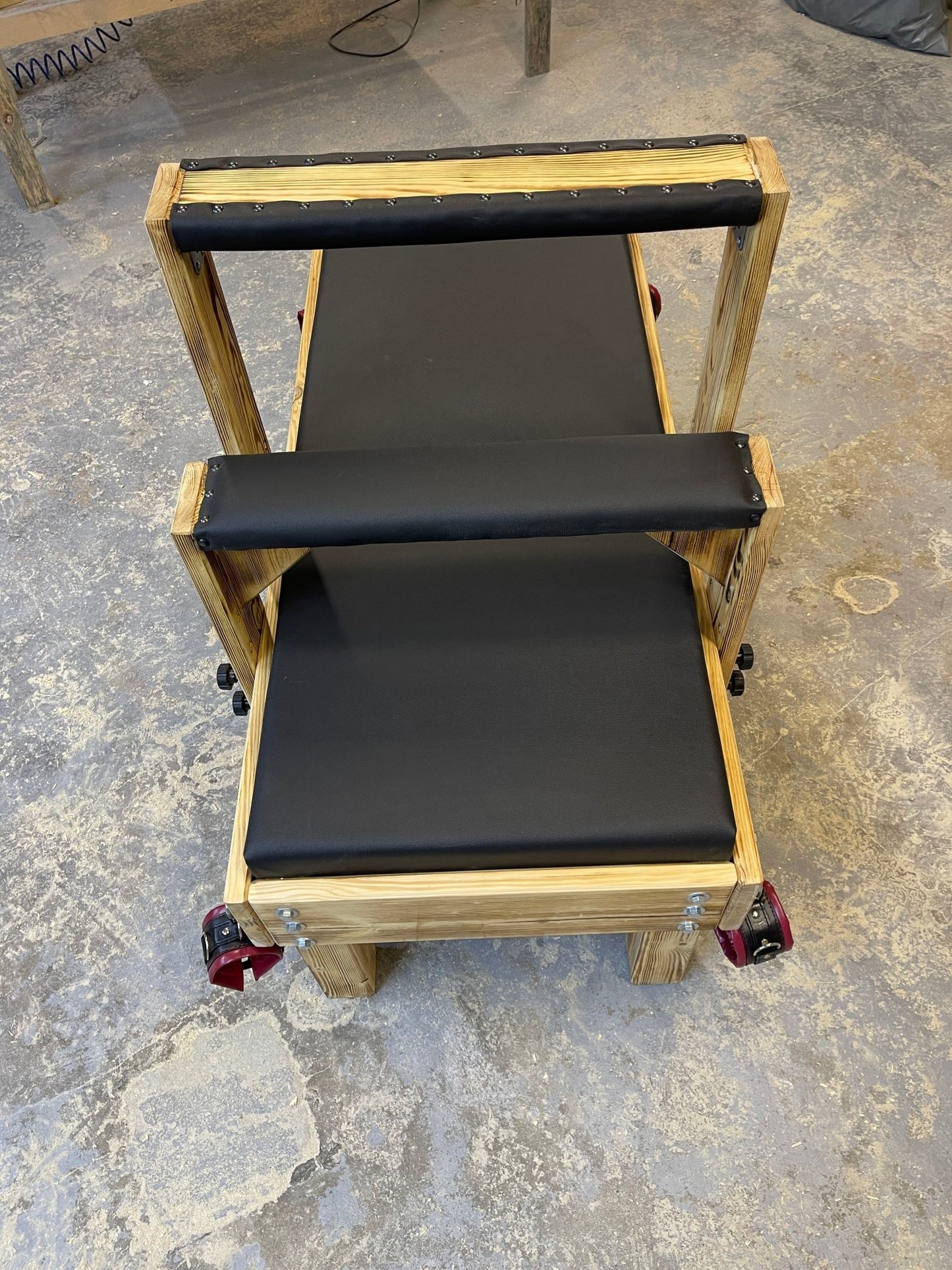 Fixation and Bondage Bench that can be hidden - BDSMWoody