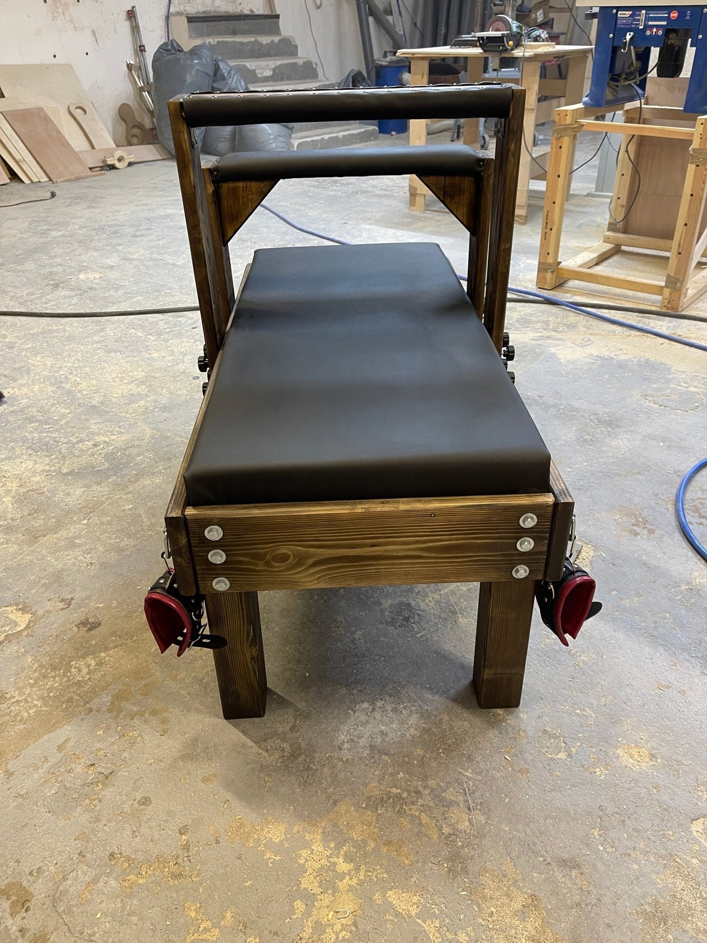 Fixation and Bondage Bench that can be hidden - BDSMWoody