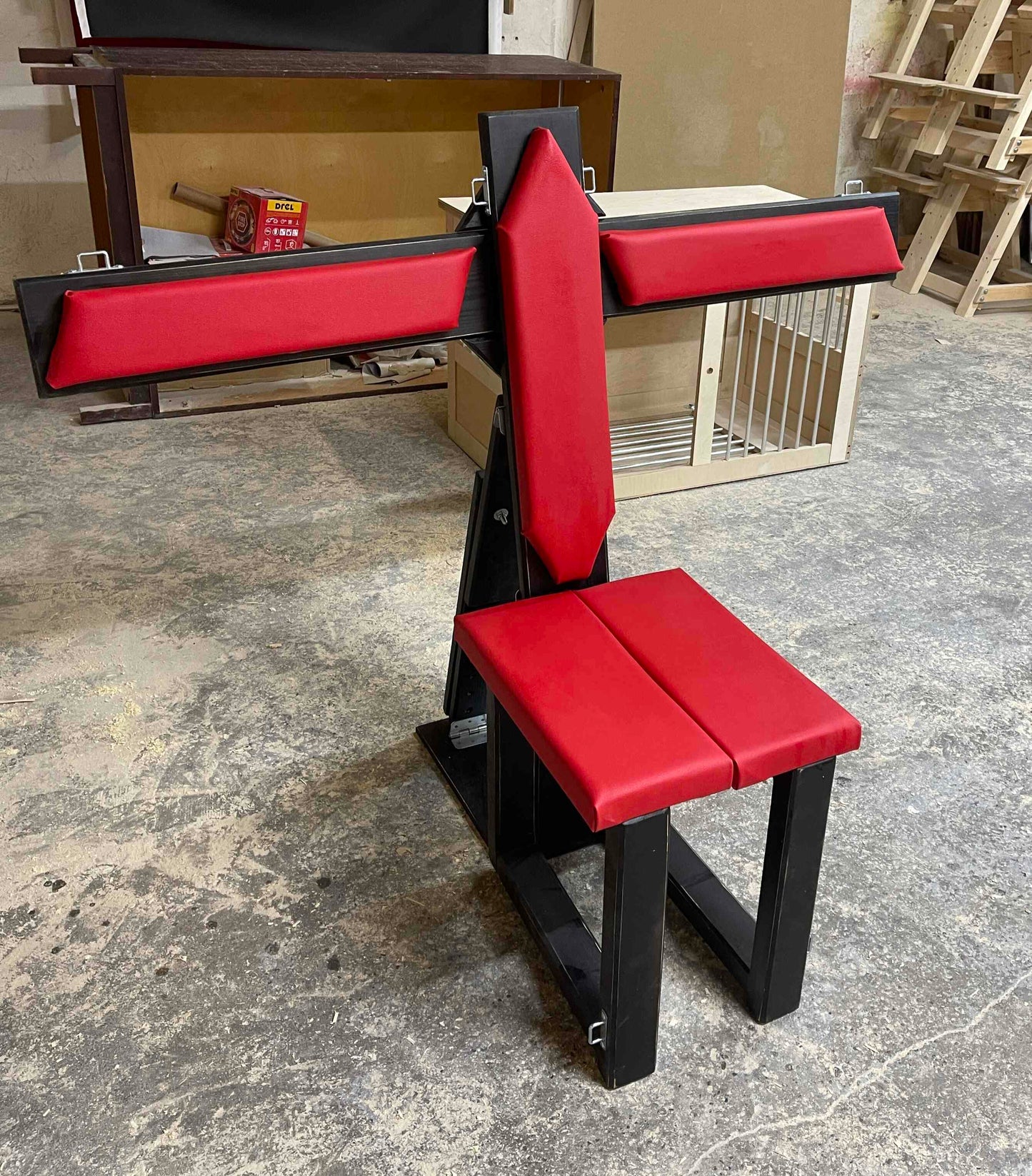 Fully Adjustable BDSM Bondage Chair – Durable Erotic Furniture - BDSMWoody