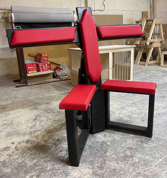 Fully Adjustable BDSM Bondage Chair – Durable Erotic Furniture - BDSMWoody