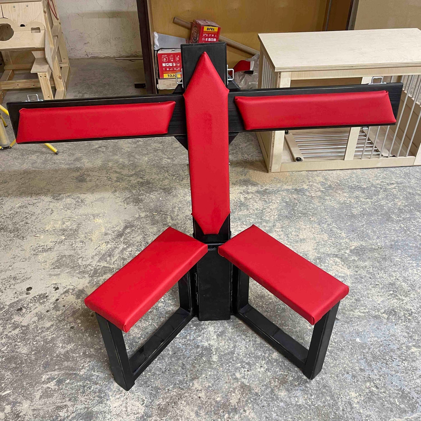 Fully Adjustable BDSM Bondage Chair – Durable Erotic Furniture - BDSMWoody