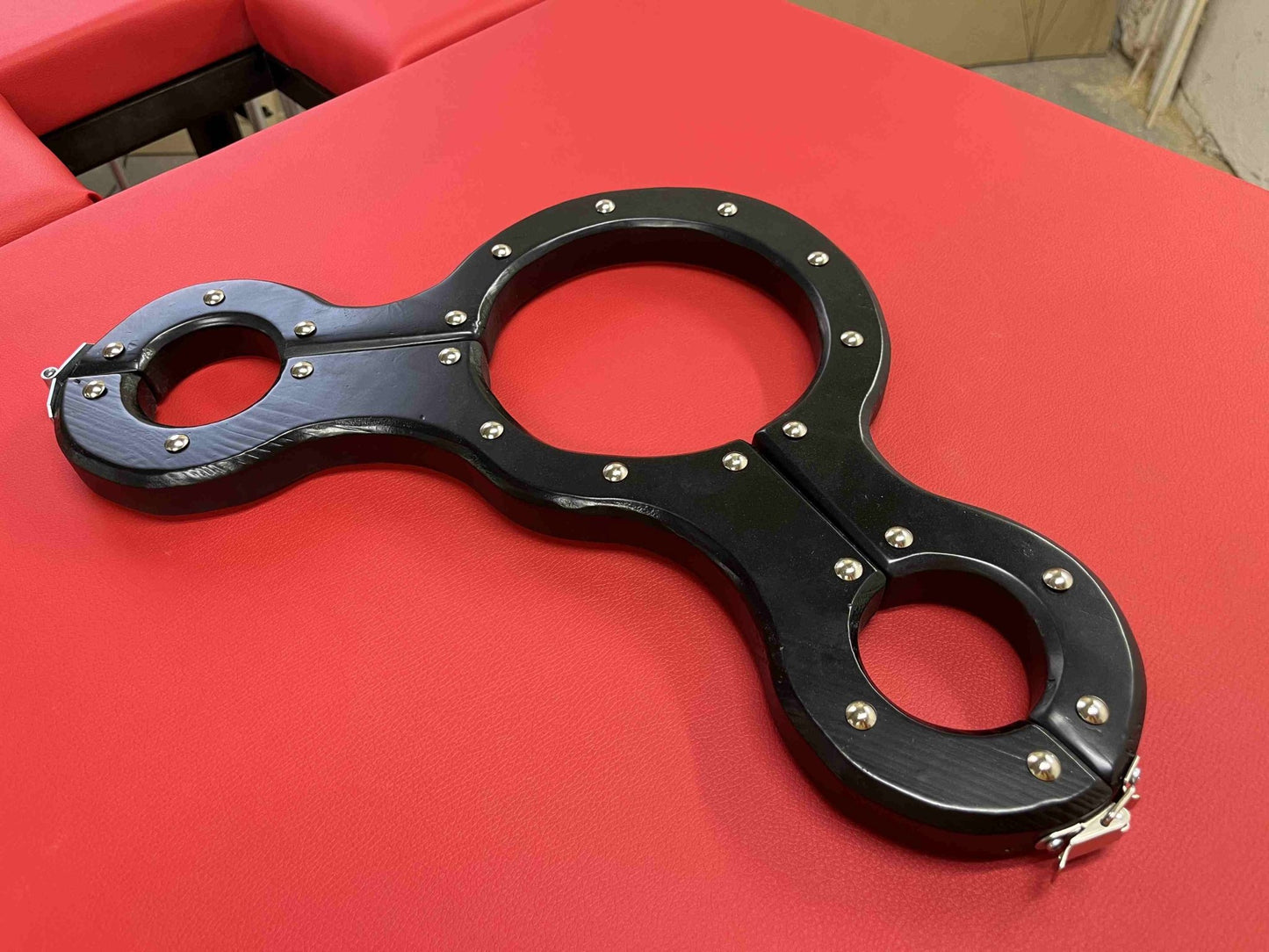 Unique Wooden Shackles for Neck and Hands - BDSM Accessories - BDSMWoody