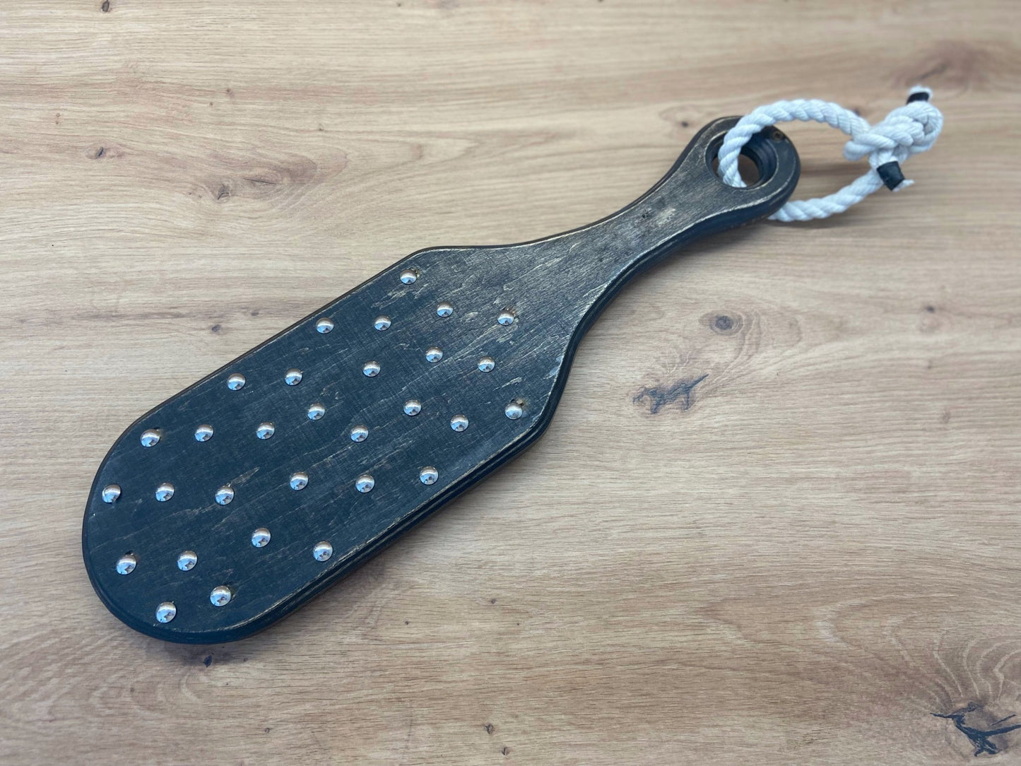 Wooden Vampire Paddle. Paddle for spanking and punishment - BDSMWoody