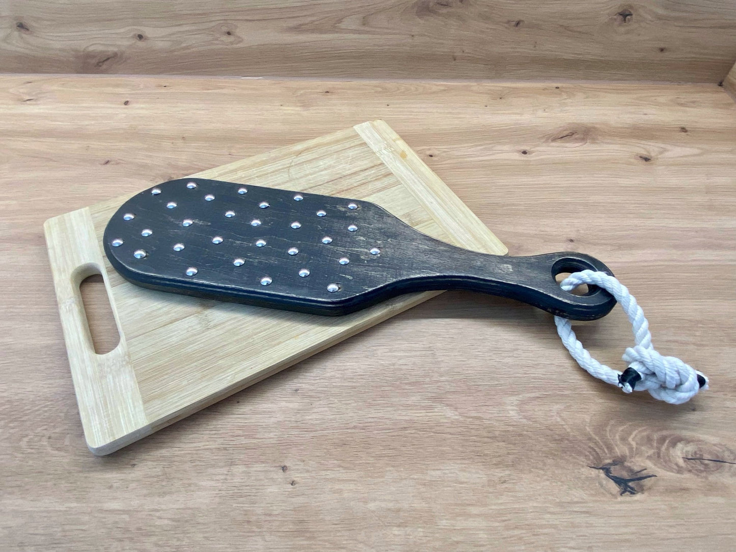 Wooden Vampire Paddle. Paddle for spanking and punishment - BDSMWoody