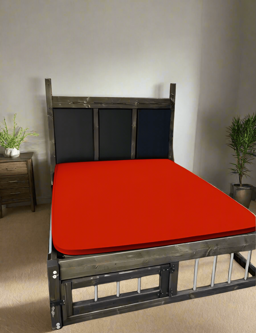 BDSM Wooden Queen Size Bed - Unique Adult Play Furniture. - BDSMWoody