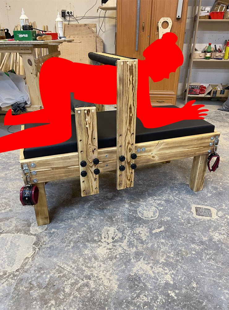 Fixation and Bondage Bench that can be hidden - BDSMWoody