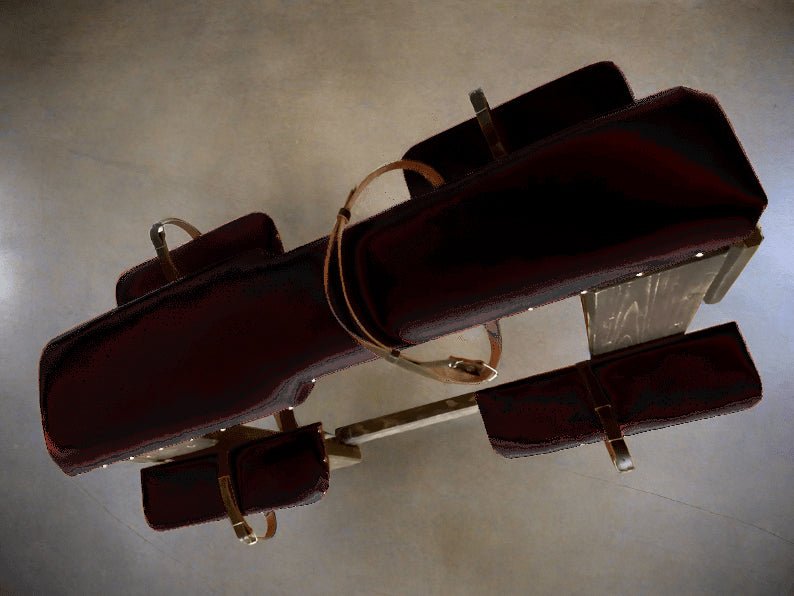 Luxurious Bondage Bench - Handcrafted Sex Dungeon BDSM Furniture - BDSMWoody