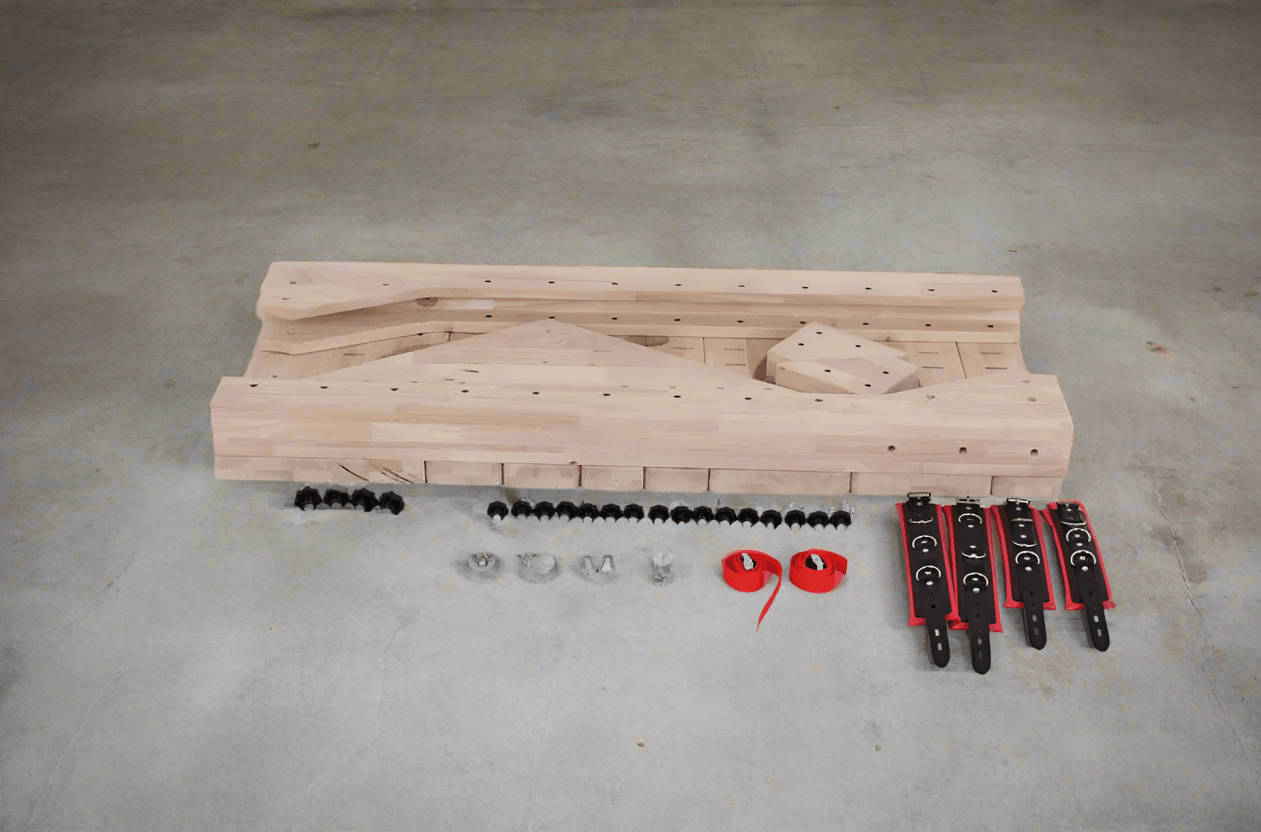 Ultimate BDSM Playtime: Wall of Spanking & Dungeon Game Gear. Production time 4 weeks - BDSMWoody