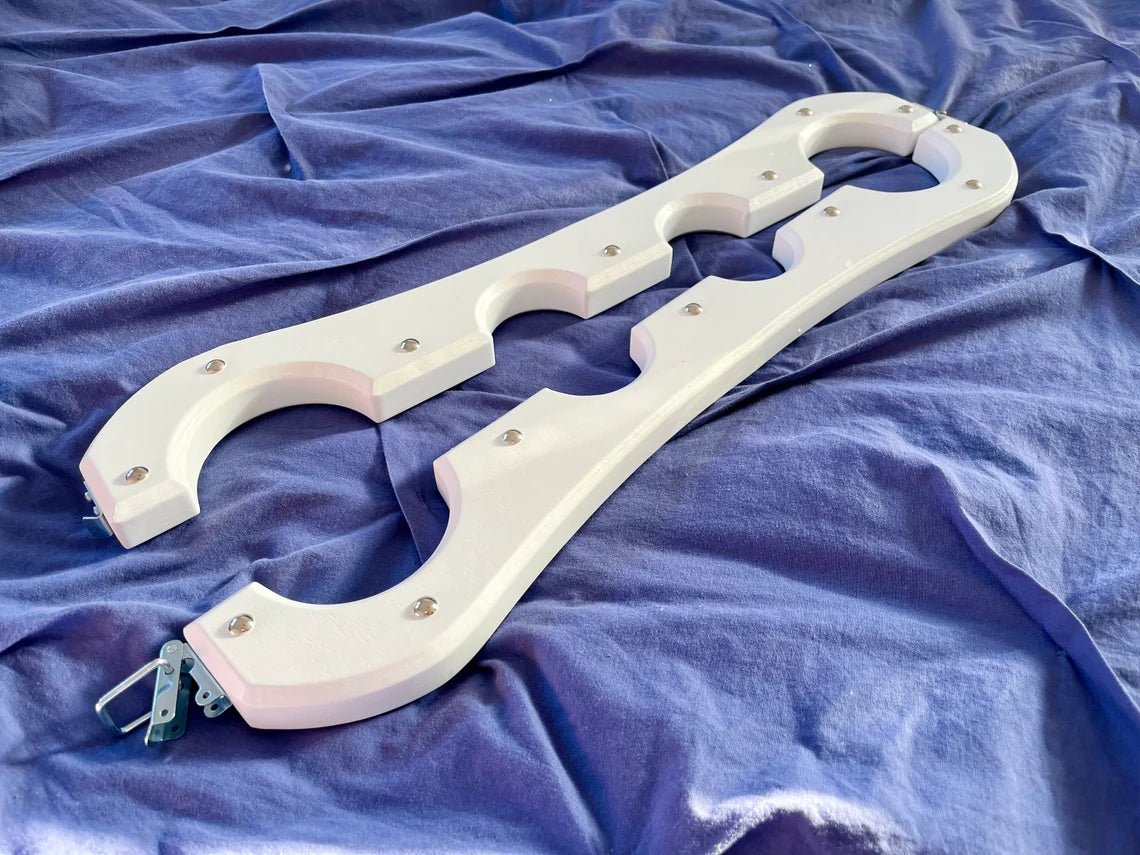Natural Wood Bondage Shackles Handmade BDSM Accessories for Spanking Fun - BDSMWoody