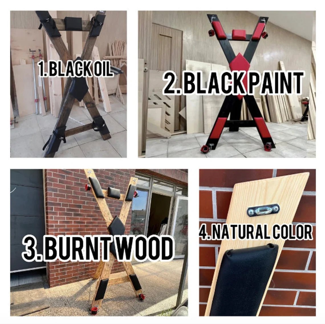 Bondage and fixation Bench that can be hidden - BDSMWoody