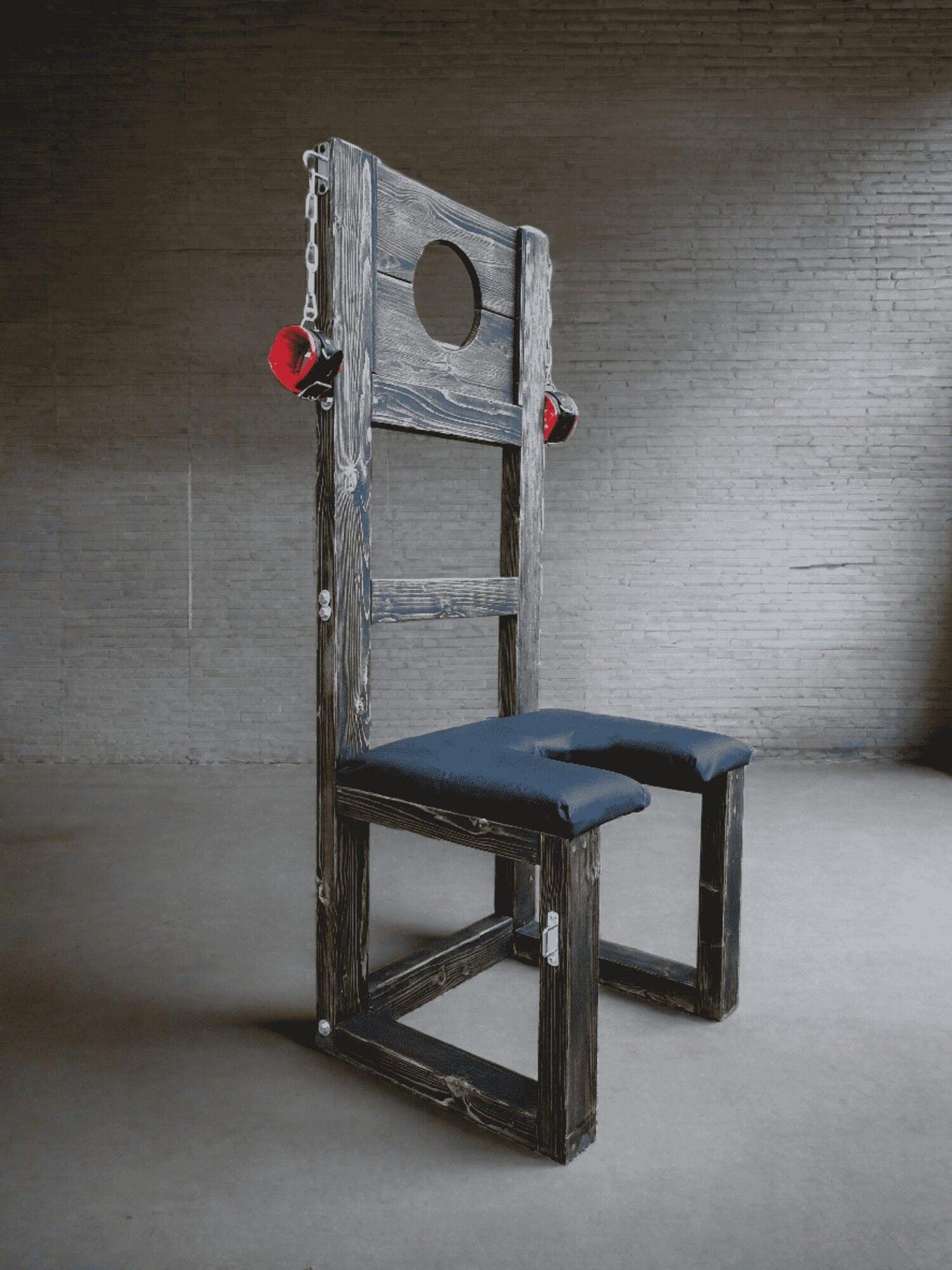 Premium Bondage Chair Set with Adjustable Cuffs - Perfect for BDSM Lovers - BDSMWoody