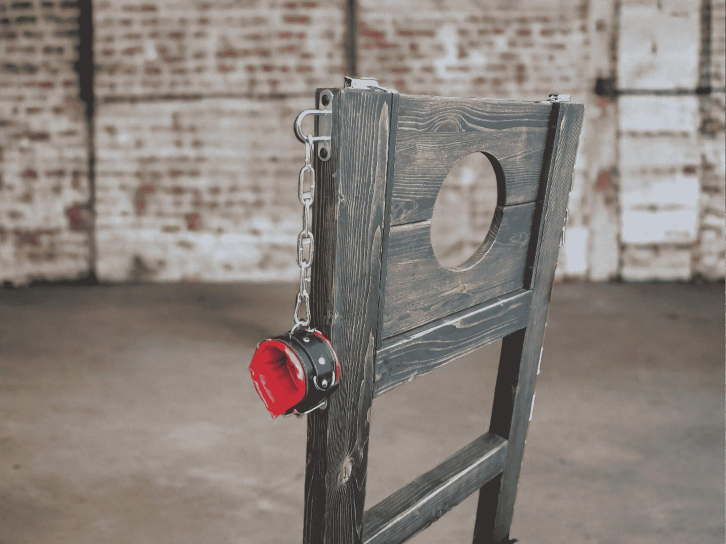 Premium Bondage Chair Set with Adjustable Cuffs - Perfect for BDSM Lovers - BDSMWoody