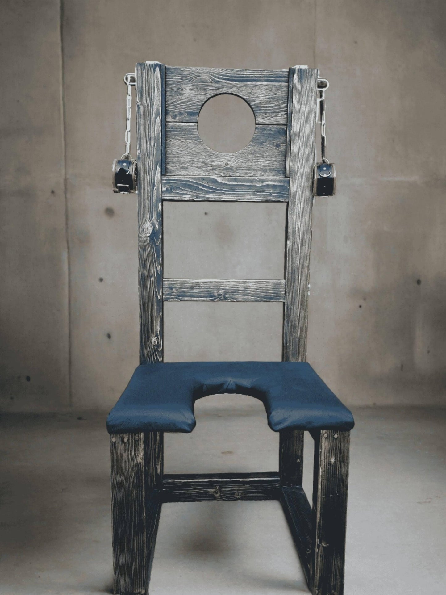 Premium Bondage Chair Set with Adjustable Cuffs - Perfect for BDSM Lovers - BDSMWoody