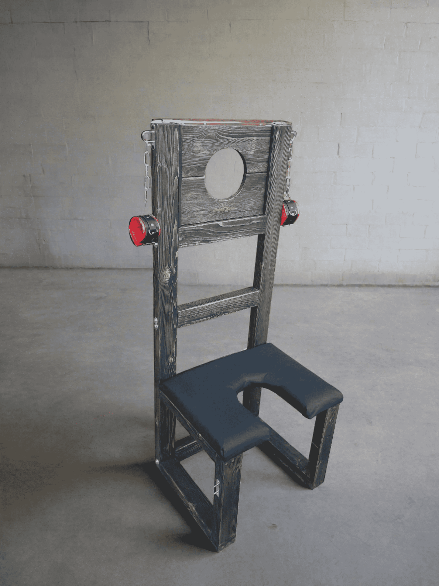 Premium Bondage Chair Set with Adjustable Cuffs - Perfect for BDSM Lovers - BDSMWoody