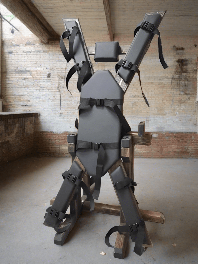 bdsm cross, bondage cross, st andrews cross, bdsm table, bondage table, invertible cross, bdsm dungeon furniture, fetish furniture, spanking table, bondage gear, bdsm equipment, bdsm furniture usa, bdsm möbel deutschland, mobilier bdsm france, st andrew's cross, inversion bdsm, bondage straps