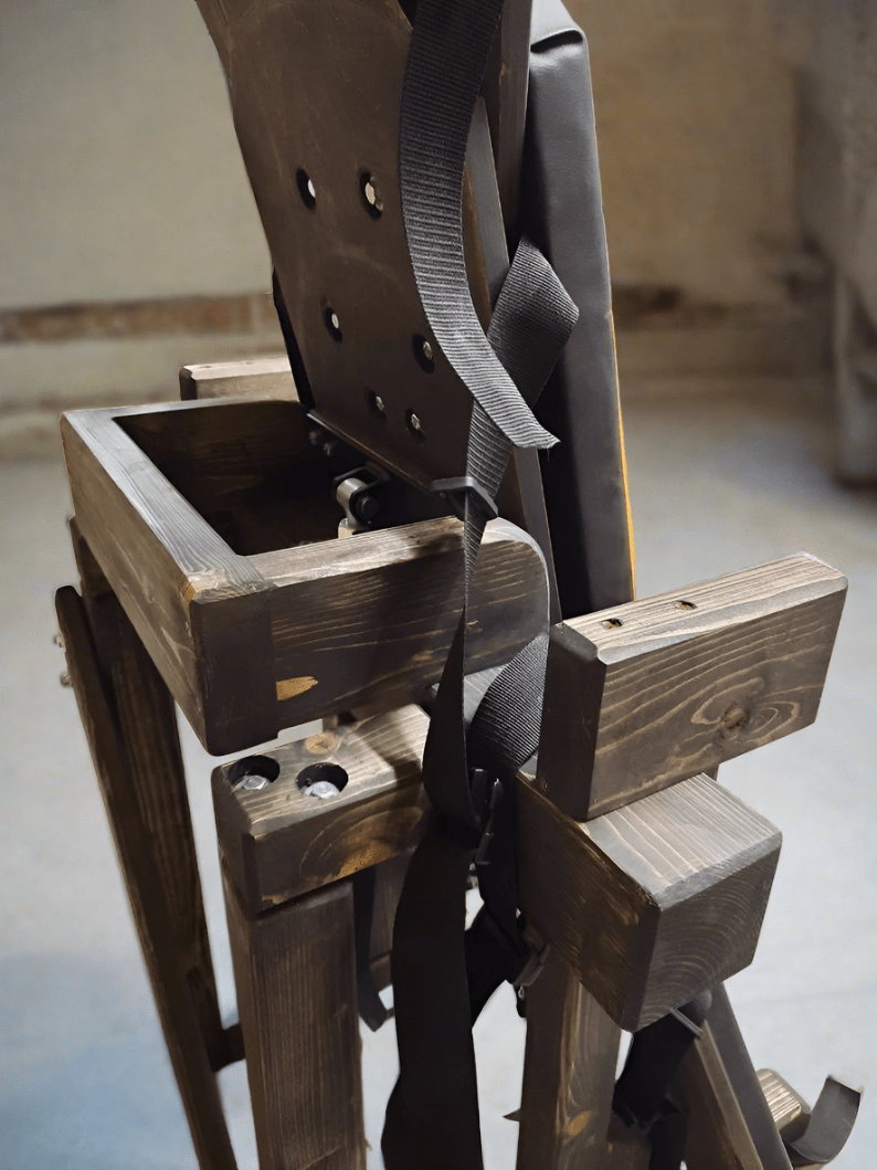 Multifunctional Rotating st. Andrews Cross 3 in 1 for BDSM - Sensual Spanking Furniture - BDSMWoody