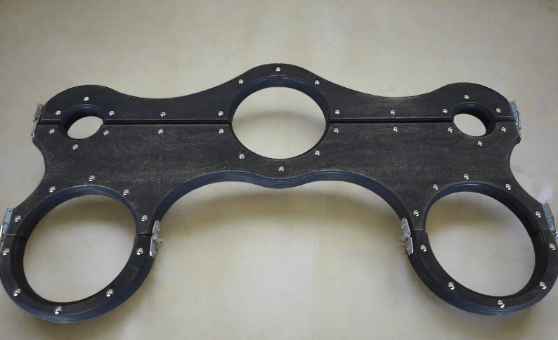 Natural wood BDSM shackles, dungeon, bondage, Sex furniture, handcuffs - BDSMWoody