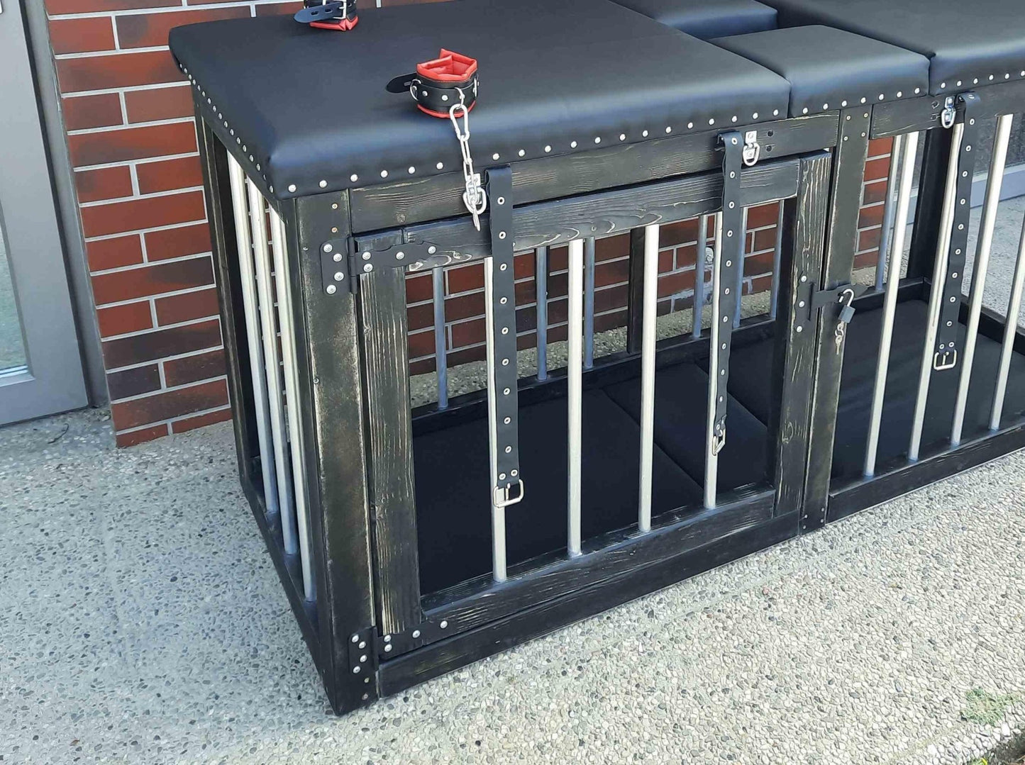 Bondage Table Powerful Sex furniture. Sex bench and cage in 1 - BDSMWoody