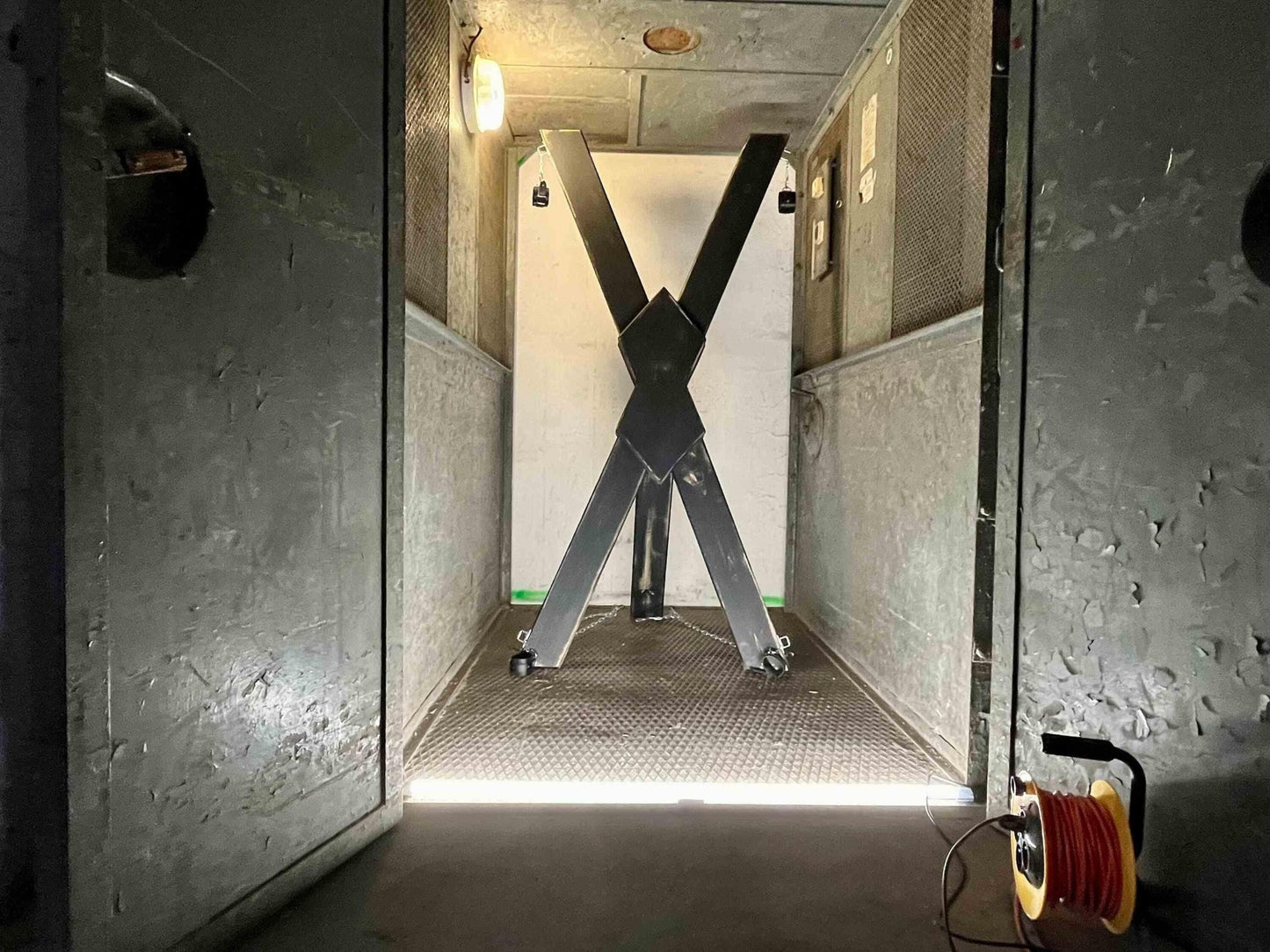 BDSM St. Andrews Wooden Cross. Dungeon Furniture - BDSMWoody