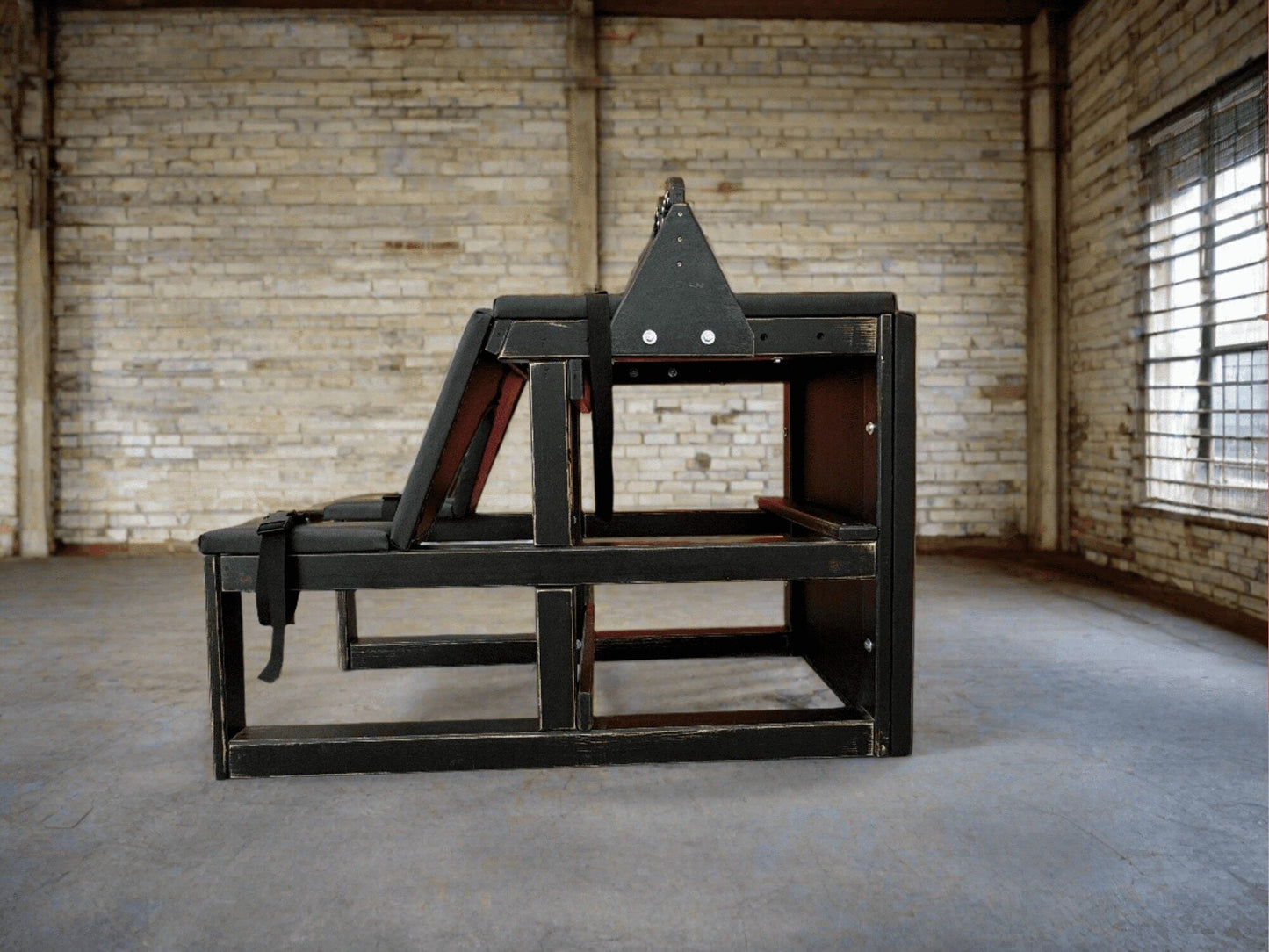 Wooden BDSM Spanking Station - Bondage Bench for Discipline - BDSMWoody