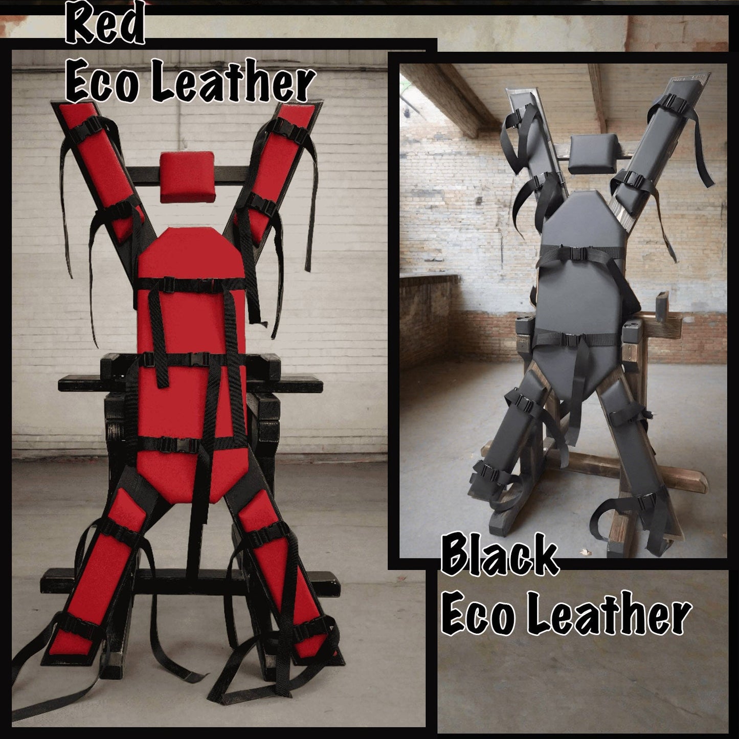 Multifunctional BDSM cross, table, turntable, inverting cross for spanking and upside down sex - BDSMWoody