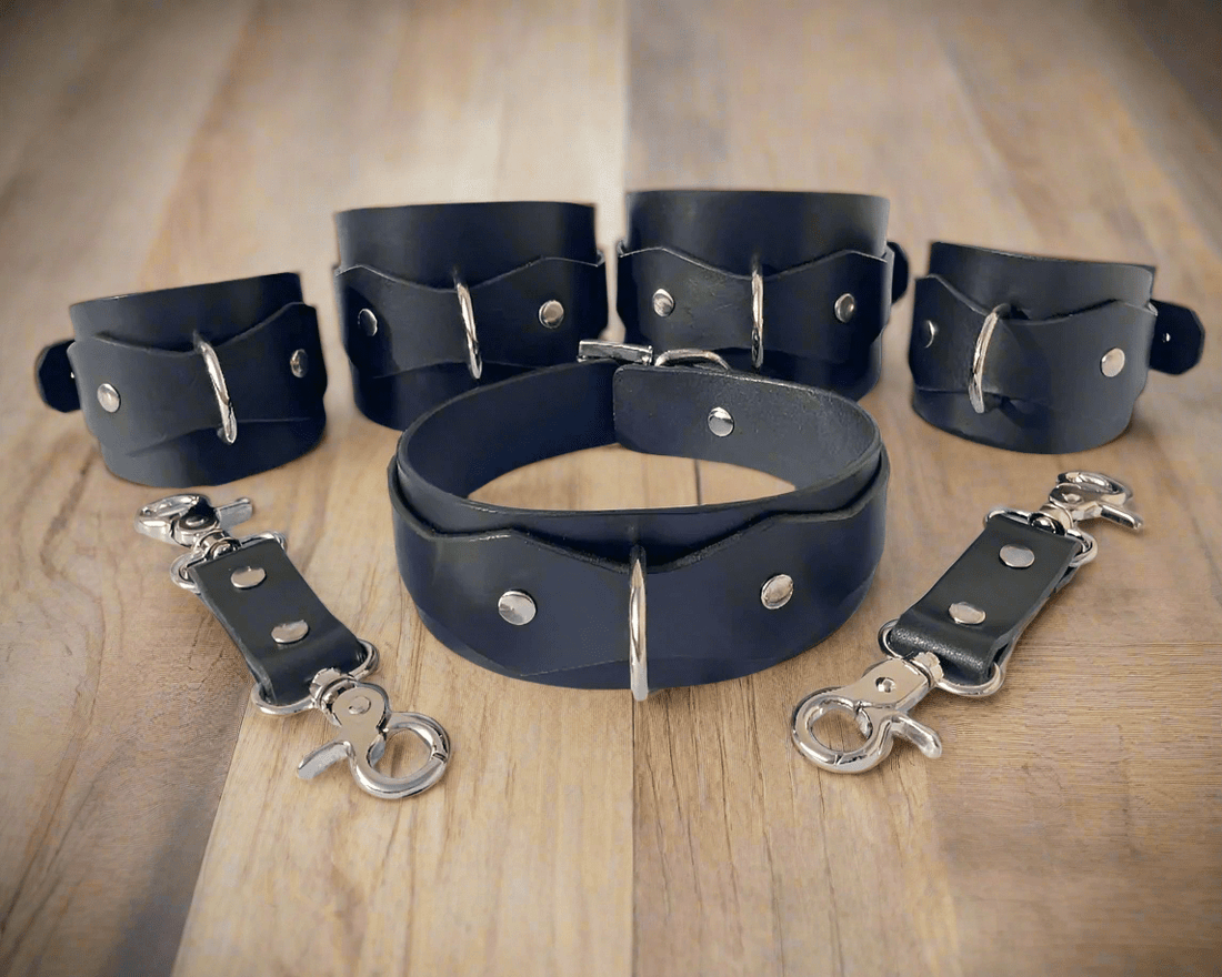 How to Choose the Right Restraints: Leather, Metal, or Wooden Shackles - BDSMWoody