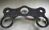 Menottes BDSM noires et rouges, bondage, meubles sexuels, menottes