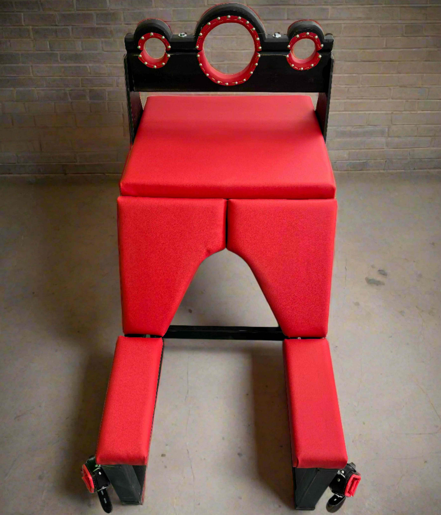 Wooden BDSM Spanking Station - Bondage Bench for Discipline