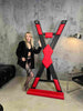 Custom BDSM Furniture - St. Andrews Cross for your Dungeon or Playroom without footrest