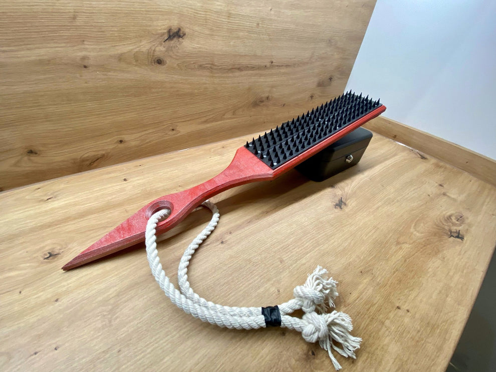 Paddle for spanking and punishment. Vampire Paddle. – BDSMWoody