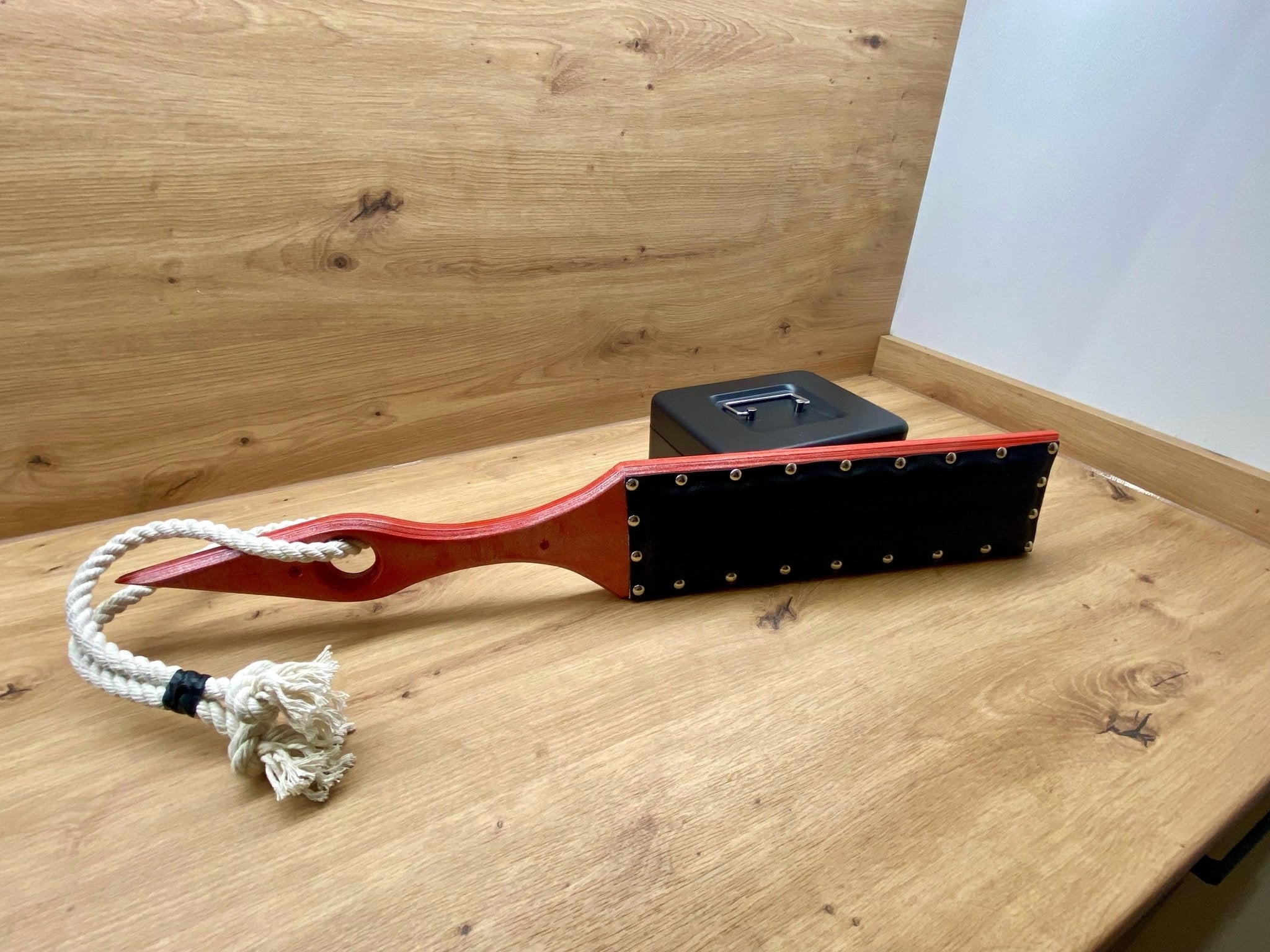 Paddle for spanking and punishment. Vampire Paddle. – BDSMWoody