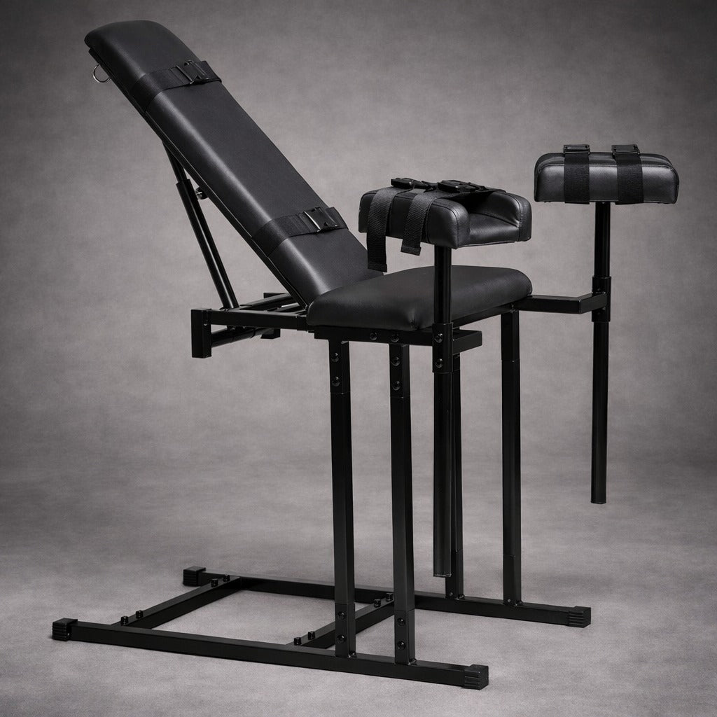 Adjustable Steel Gynecological Chair – BDSM & Fetish Furniture - BDSMWoody