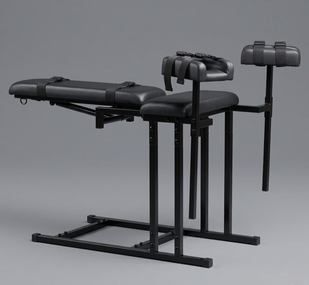 Adjustable Steel Gynecological Chair – BDSM & Fetish Furniture - BDSMWoody